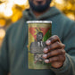 Samora Machel 4 in 1 Can Cooler Tumbler Mozambique Flag Unity and Victory Quote Liberation Struggle - African Freedom Tribute - African Pride