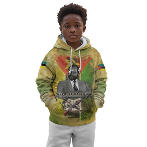 Samora Machel Kid Hoodie Mozambique Flag Unity and Victory Quote Liberation Struggle - African Freedom Tribute - African Pride