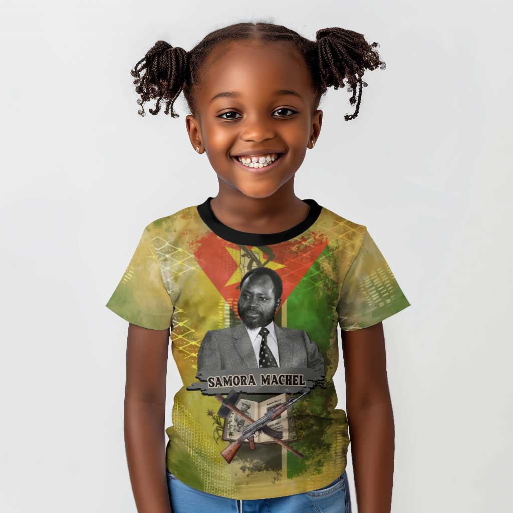 Samora Machel Kid T shirt Mozambique Flag Unity and Victory Quote Liberation Struggle - African Freedom Tribute - African Pride