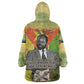 Samora Machel Kid Wearable Blanket Hoodie Mozambique Flag Unity and Victory Quote Liberation Struggle - African Freedom Tribute - African Pride