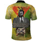Samora Machel Polo Shirt Mozambique Flag Unity and Victory Quote Liberation Struggle - African Freedom Tribute - African Pride