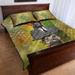 Samora Machel Quilt Bed Set Mozambique Flag Unity and Victory Quote Liberation Struggle - African Freedom Tribute - African Pride