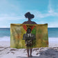 Samora Machel Sarong Mozambique Flag Unity and Victory Quote Liberation Struggle - African Freedom Tribute - African Pride