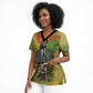 Samora Machel Scrub Top Mozambique Flag Unity and Victory Quote Liberation Struggle - African Freedom Tribute - African Pride
