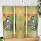 Samora Machel Skinny Tumbler Mozambique Flag Unity and Victory Quote Liberation Struggle - African Freedom Tribute - African Pride