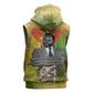 Samora Machel Sleeveless Hoodie Mozambique Flag Unity and Victory Quote Liberation Struggle - African Freedom Tribute - African Pride