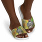 Samora Machel Slide Sandals Mozambique Flag Unity and Victory Quote Liberation Struggle - African Freedom Tribute - African Pride