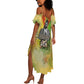 Samora Machel Summer Maxi Dress Mozambique Flag Unity and Victory Quote Liberation Struggle - African Freedom Tribute - African Pride
