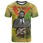 Samora Machel T shirt Mozambique Flag Unity and Victory Quote Liberation Struggle - African Freedom Tribute - African Pride