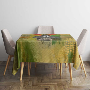 Samora Machel Tablecloth Mozambique Flag Unity and Victory Quote Liberation Struggle - African Freedom Tribute - African Pride