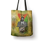Samora Machel Tote Bag Mozambique Flag Unity and Victory Quote Liberation Struggle - African Freedom Tribute - African Pride