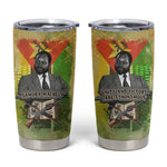 Samora Machel Tumbler Cup Mozambique Flag Unity and Victory Quote Liberation Struggle - African Freedom Tribute - African Pride
