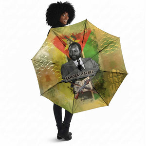 Samora Machel Umbrella Mozambique Flag Unity and Victory Quote Liberation Struggle - African Freedom Tribute - African Pride