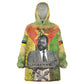 Samora Machel Wearable Blanket Hoodie Mozambique Flag Unity and Victory Quote Liberation Struggle - African Freedom Tribute - African Pride