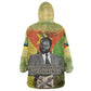Samora Machel Wearable Blanket Hoodie Mozambique Flag Unity and Victory Quote Liberation Struggle - African Freedom Tribute - African Pride
