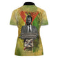 Samora Machel Women Polo Shirt Mozambique Flag Unity and Victory Quote Liberation Struggle - African Freedom Tribute - African Pride