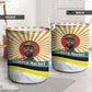 Samora Machel Laundry Basket Radiant Sunburst Bold Anti-Colonial Quote Mozambique Liberation - African Revolutionary Art - African Pride