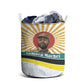 Samora Machel Laundry Basket Radiant Sunburst Bold Anti-Colonial Quote Mozambique Liberation - African Revolutionary Art - African Pride