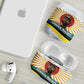 Samora Machel AirPods Case Radiant Sunburst Bold Anti-Colonial Quote Mozambique Liberation - African Revolutionary Art - African Pride