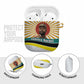 Samora Machel AirPods Case Radiant Sunburst Bold Anti-Colonial Quote Mozambique Liberation - African Revolutionary Art - African Pride