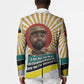 Samora Machel Blazer Radiant Sunburst Bold Anti-Colonial Quote Mozambique Liberation - African Revolutionary Art - African Pride