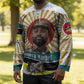 Samora Machel Hockey Jersey Radiant Sunburst Bold Anti-Colonial Quote Mozambique Liberation - African Revolutionary Art - African Pride