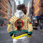 Samora Machel Hoodie Radiant Sunburst Bold Anti-Colonial Quote Mozambique Liberation - African Revolutionary Art - African Pride