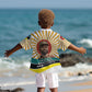 Samora Machel Kid Hawaiian Shirt Radiant Sunburst Bold Anti-Colonial Quote Mozambique Liberation - African Revolutionary Art - African Pride