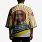 Samora Machel Kimono Radiant Sunburst Bold Anti-Colonial Quote Mozambique Liberation - African Revolutionary Art - African Pride
