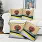 Samora Machel Pillow Cover Radiant Sunburst Bold Anti-Colonial Quote Mozambique Liberation - African Revolutionary Art - African Pride