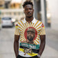 Samora Machel Polo Shirt Radiant Sunburst Bold Anti-Colonial Quote Mozambique Liberation - African Revolutionary Art - African Pride