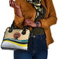 Samora Machel Shoulder Handbag Radiant Sunburst Bold Anti-Colonial Quote Mozambique Liberation - African Revolutionary Art - African Pride