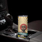 Samora Machel Skinny Tumbler Radiant Sunburst Bold Anti-Colonial Quote Mozambique Liberation - African Revolutionary Art - African Pride