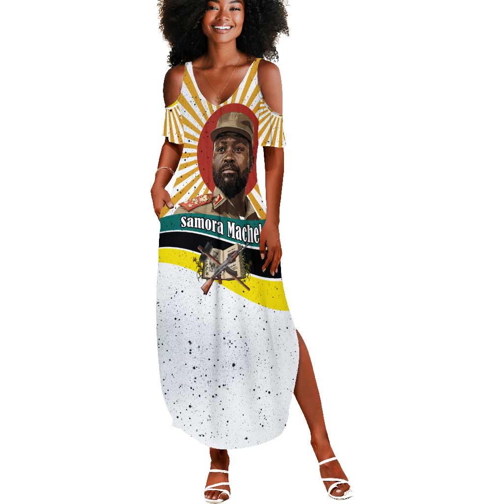 Samora Machel Summer Maxi Dress Radiant Sunburst Bold Anti-Colonial ...