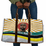 Samora Machel Travel Bag Radiant Sunburst Bold Anti-Colonial Quote Mozambique Liberation - African Revolutionary Art - African Pride
