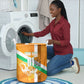 Personalized Ivory Coast Football Laundry Basket Elephant Mascot Flag - Comic Style Graphic