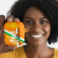 Personalized Ivory Coast Football AirPods Case Elephant Mascot Flag - Comic Style Graphic