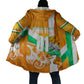 Personalized Ivory Coast Football Cloak Elephant Mascot Flag - Comic Style Graphic