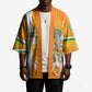 Personalized Ivory Coast Football Kimono Elephant Mascot Flag - Comic Style Graphic