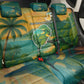 Sao Tome and Principe Back Car Seat Cover Tropical Island Bird and Cocoa Forest - African Pride