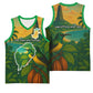Sao Tome and Principe Basketball Jersey Tropical Island Bird and Cocoa Forest - African Pride