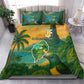Sao Tome and Principe Bedding Set Tropical Island Bird and Cocoa Forest - African Pride