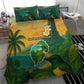 Sao Tome and Principe Bedding Set Tropical Island Bird and Cocoa Forest - African Pride