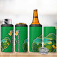 Sao Tome and Principe 4 in 1 Can Cooler Tumbler Tropical Island Bird and Cocoa Forest - African Pride