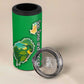 Sao Tome and Principe 4 in 1 Can Cooler Tumbler Tropical Island Bird and Cocoa Forest - African Pride