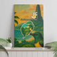 Sao Tome and Principe Canvas Wall Art Tropical Island Bird and Cocoa Forest - African Pride