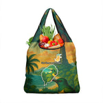 Sao Tome and Principe Grocery Bag Tropical Island Bird and Cocoa Forest - African Pride