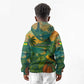 Sao Tome and Principe Kid Hoodie Tropical Island Bird and Cocoa Forest - African Pride