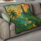Sao Tome and Principe Quilt Tropical Island Bird and Cocoa Forest - African Pride