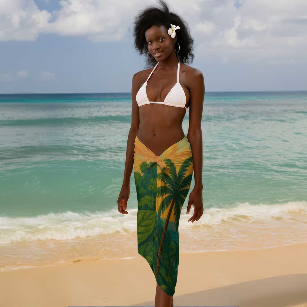Sao Tome and Principe Sarong Tropical Island Bird and Cocoa Forest - African Pride